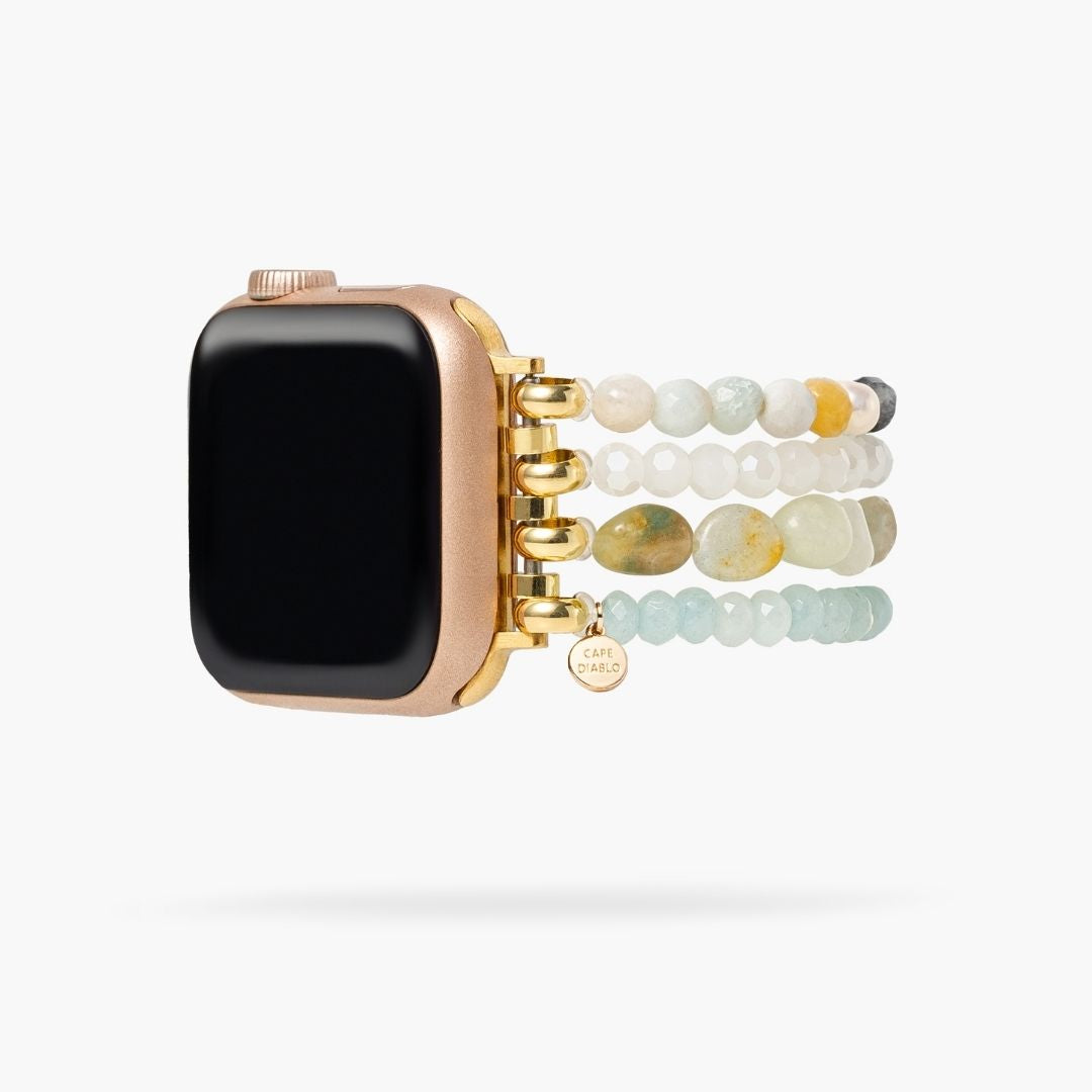 Correa Amazonite Pearl Essence Apple Watch