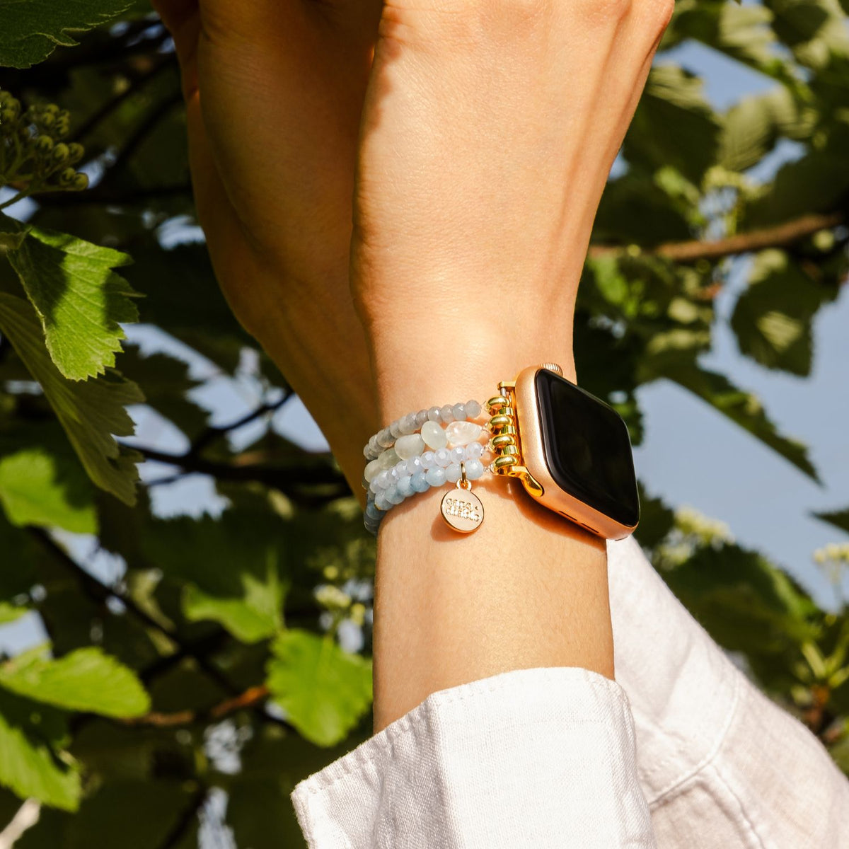 Correa Aquamarina Jade Serenidad Apple Watch