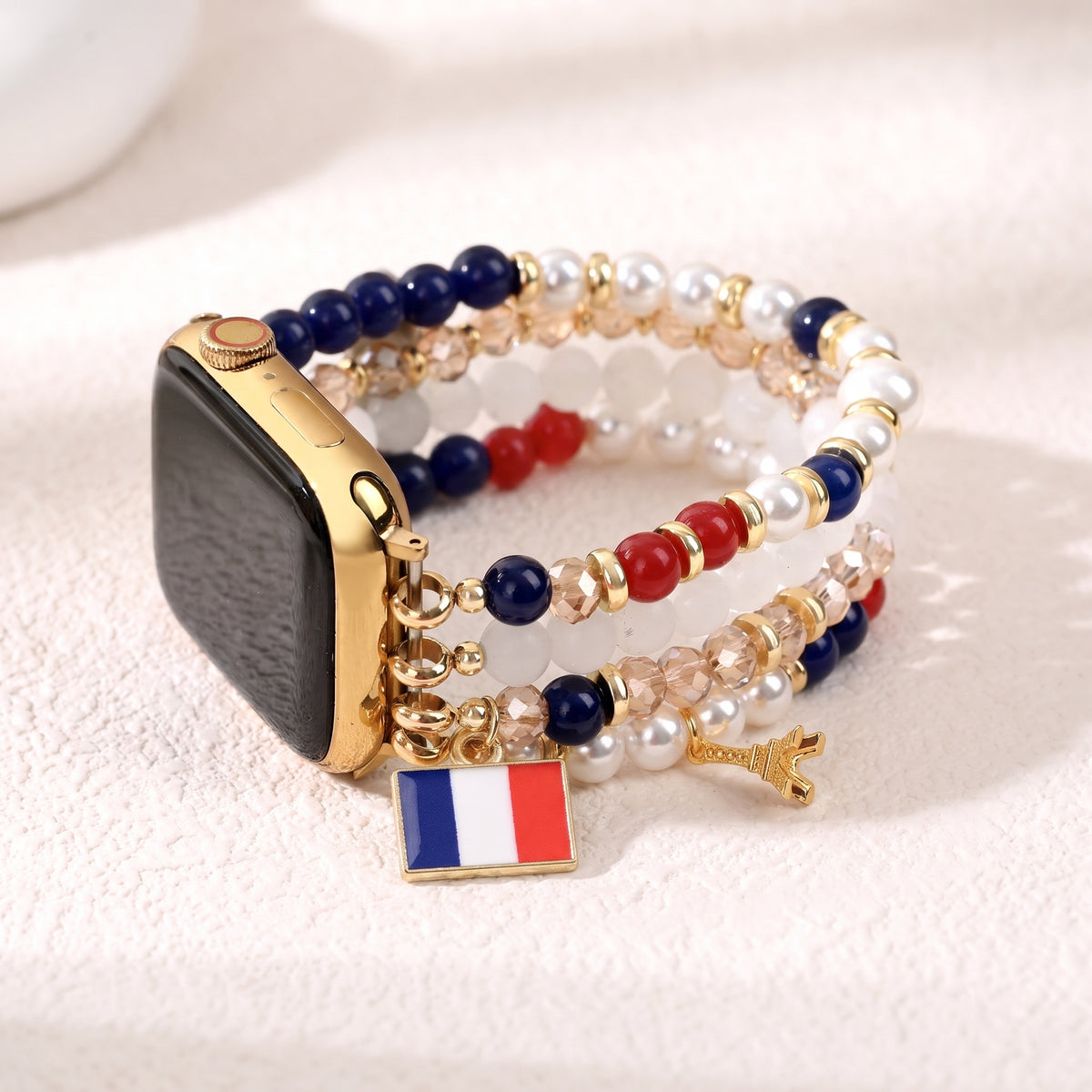 Correa elástica para Apple Watch estilo parisino