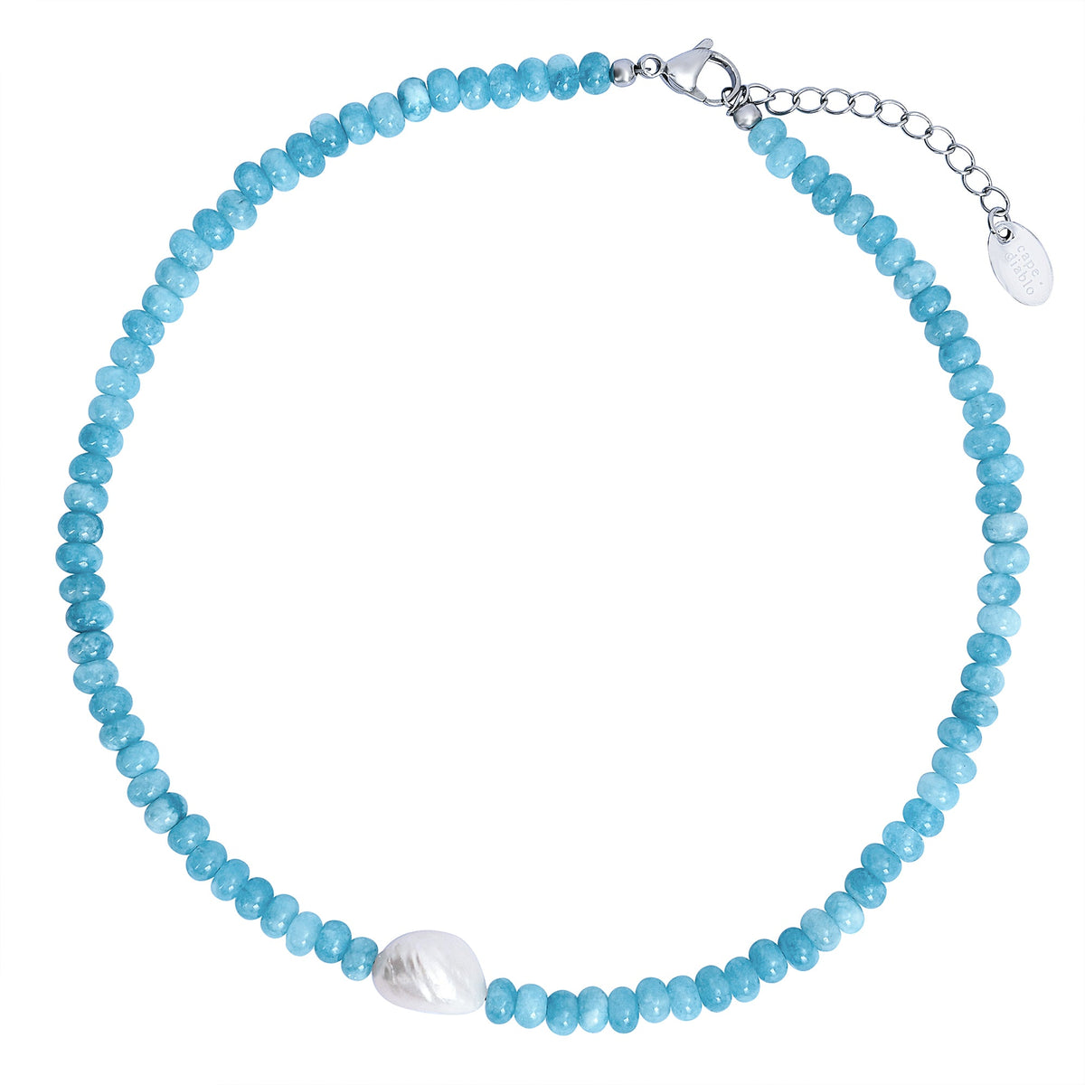 Collar de perlas Jade Blossom