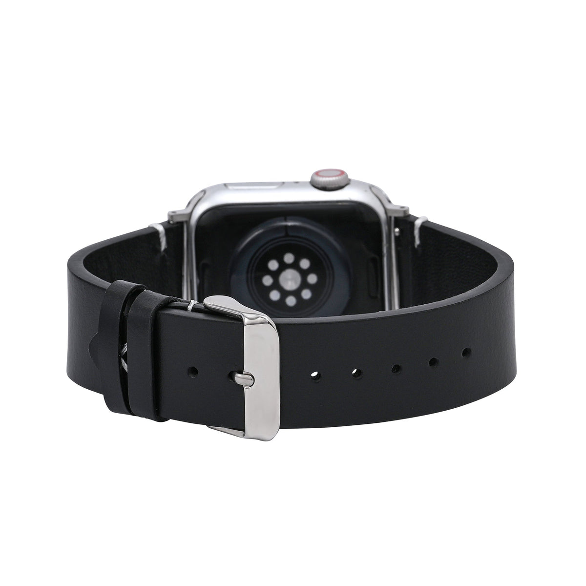 Correa de cuero azul para Apple Watch para hombre