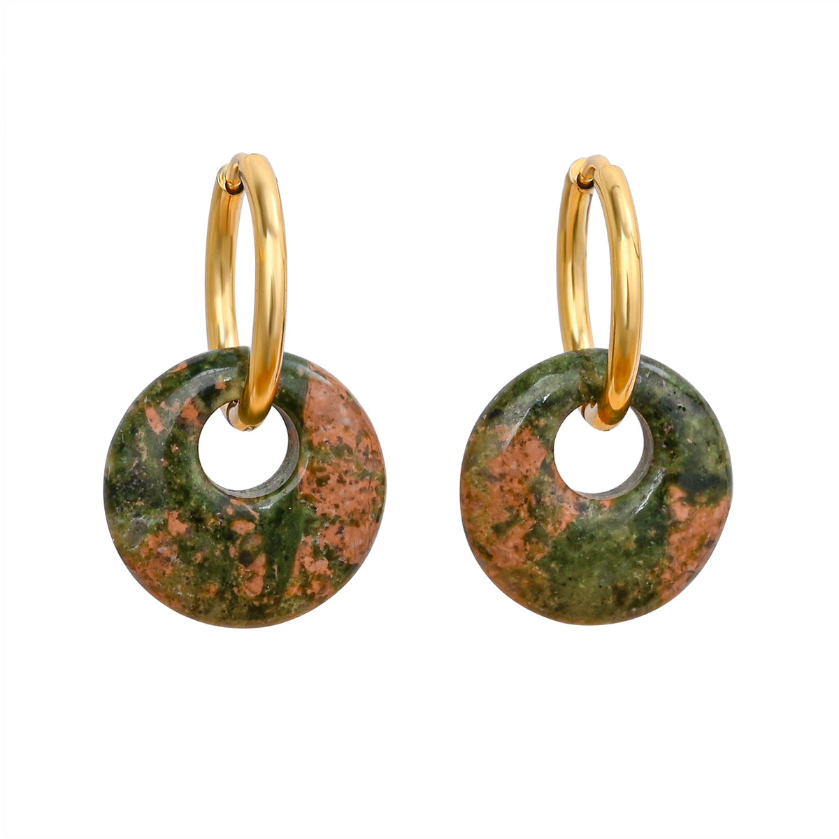 Pendientes Terra Jasper