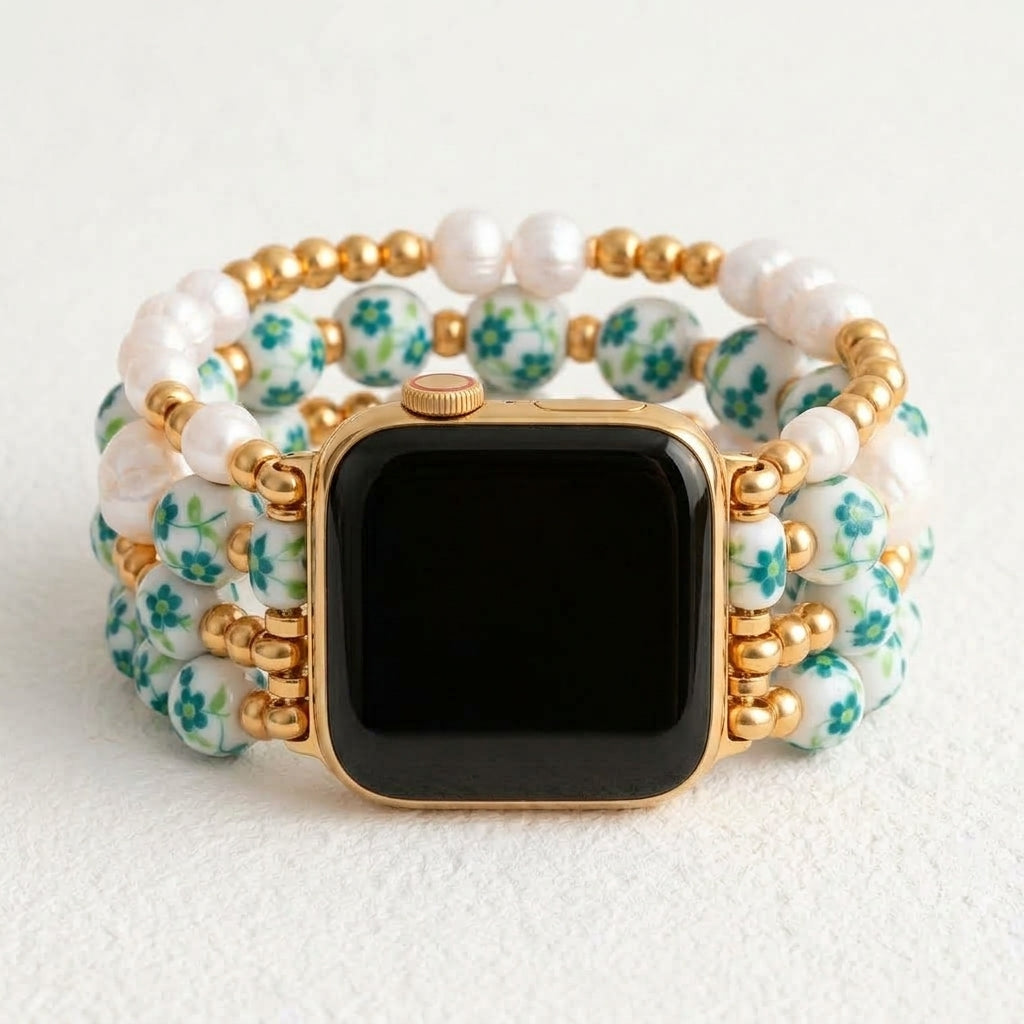 Correa para Apple Watch Emerald Grove de Porcelain Garden