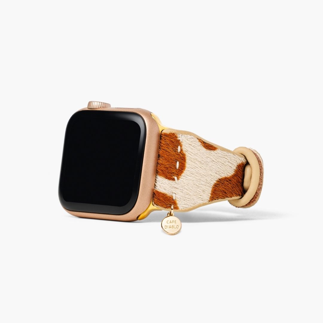 Correa de cuero elegante Savannah para Apple Watch