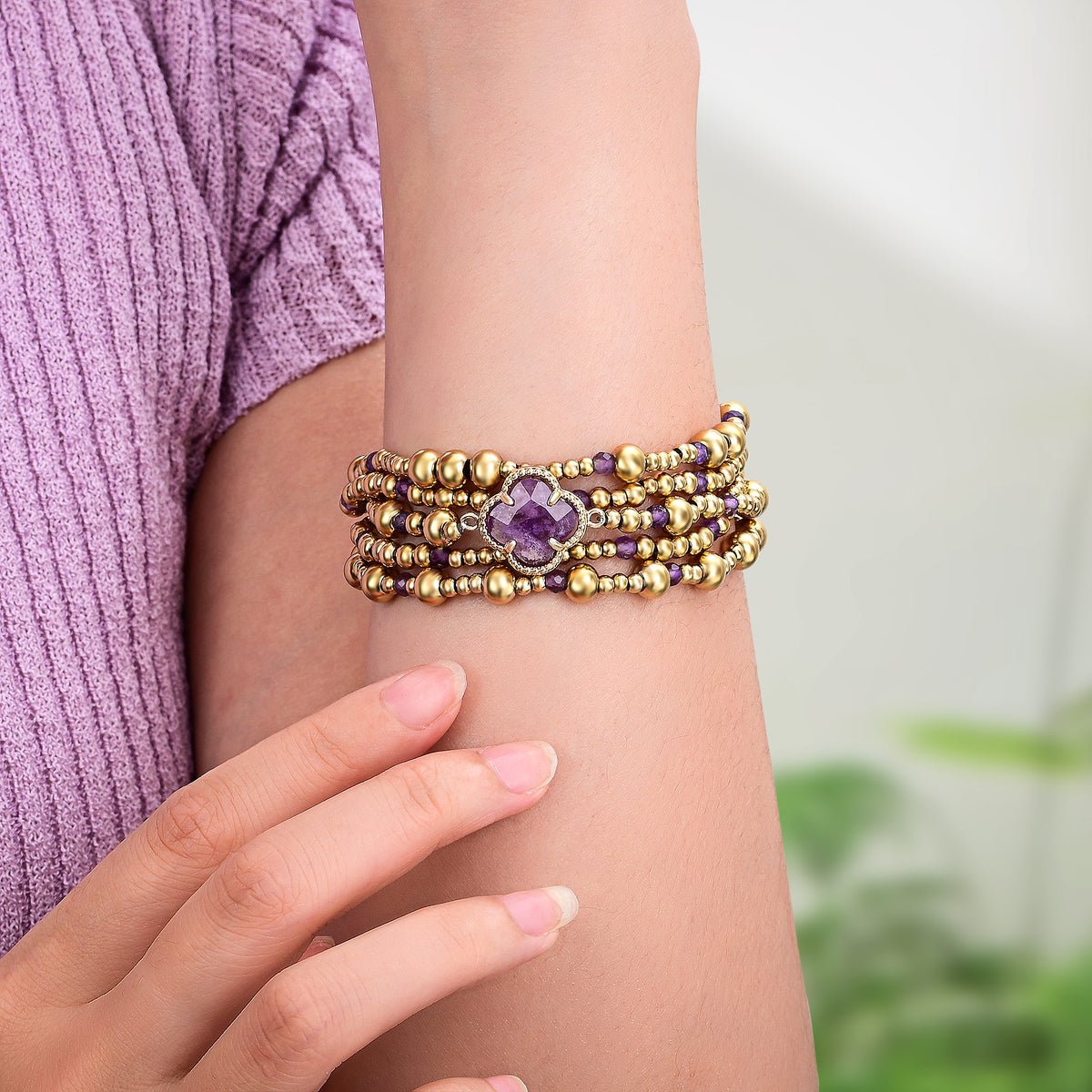 Correa Imperial Amethyst Protection Stretch Apple Watch