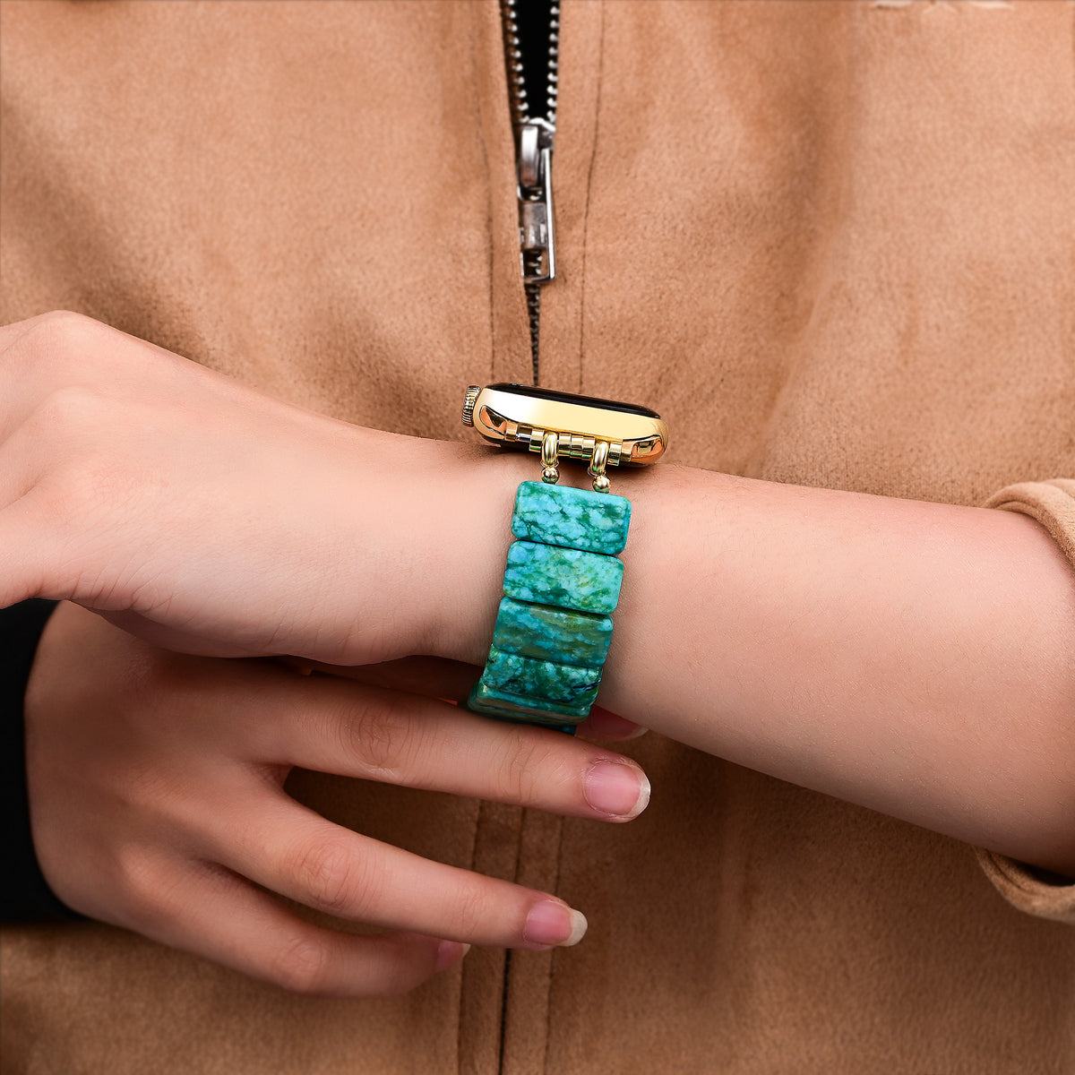 Correa Jade Serenity Stretch Apple Watch