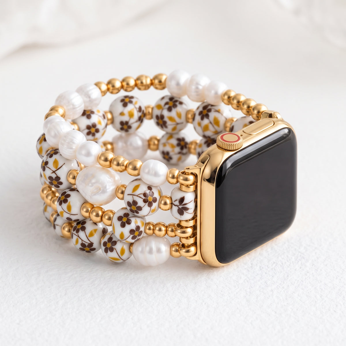 Correa para Apple Watch Golden Meadow de Porcelain Garden