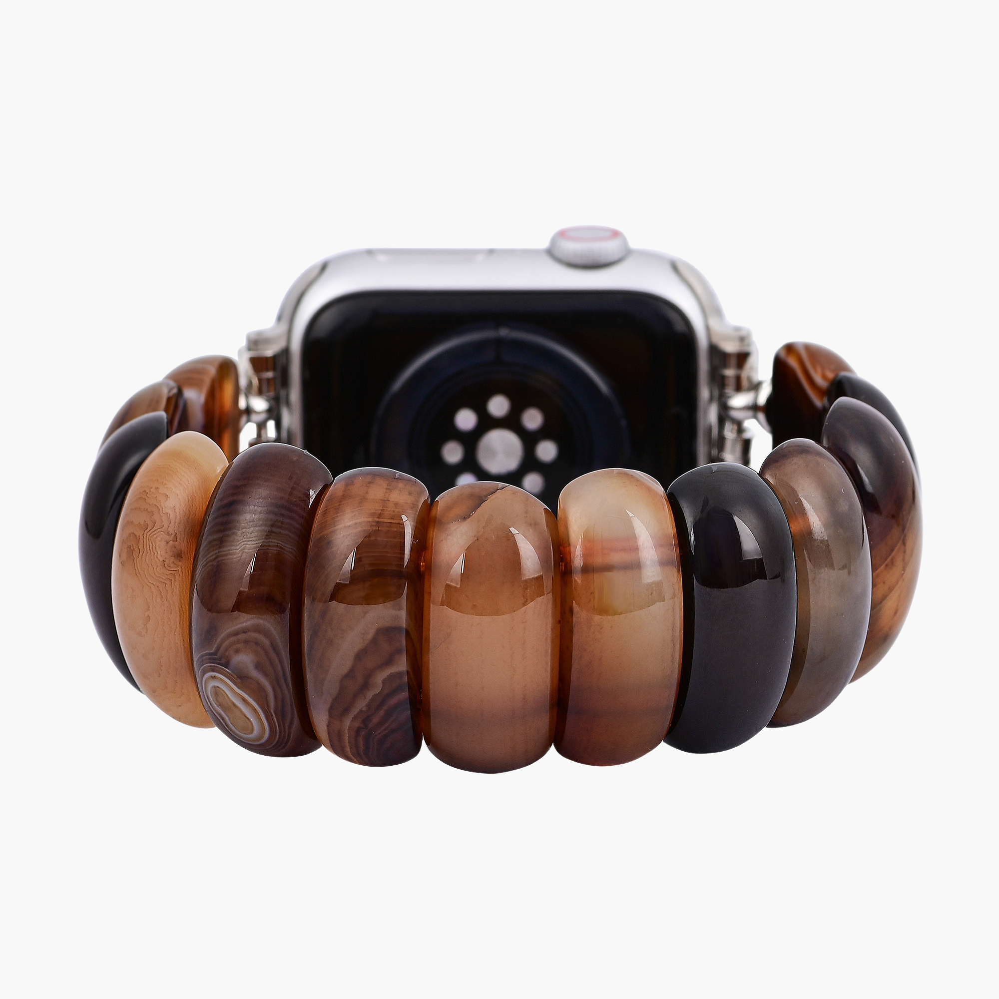 Correa elástica de ágata Earthly Ember para Apple Watch