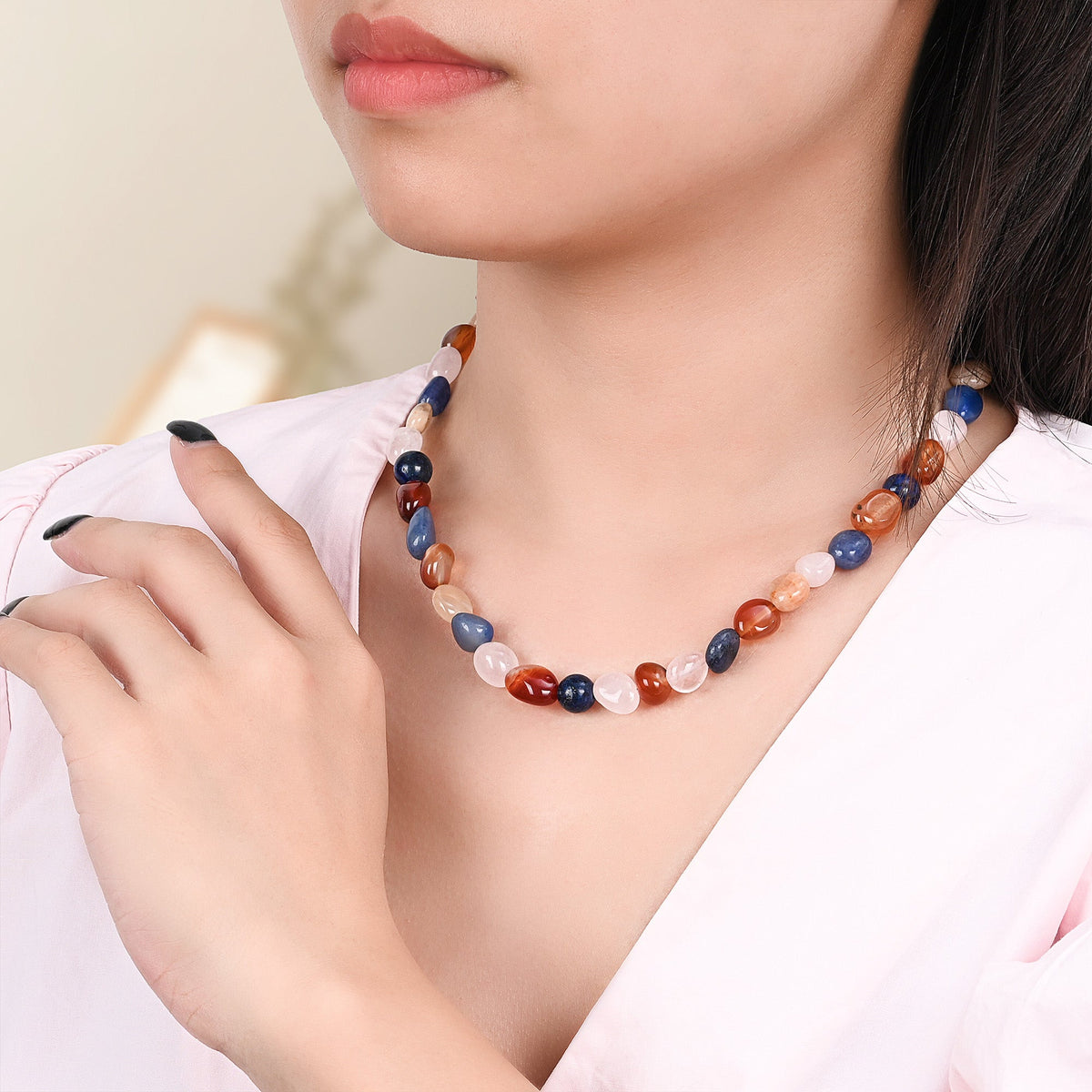 Collar de piedra Armonía Radiante