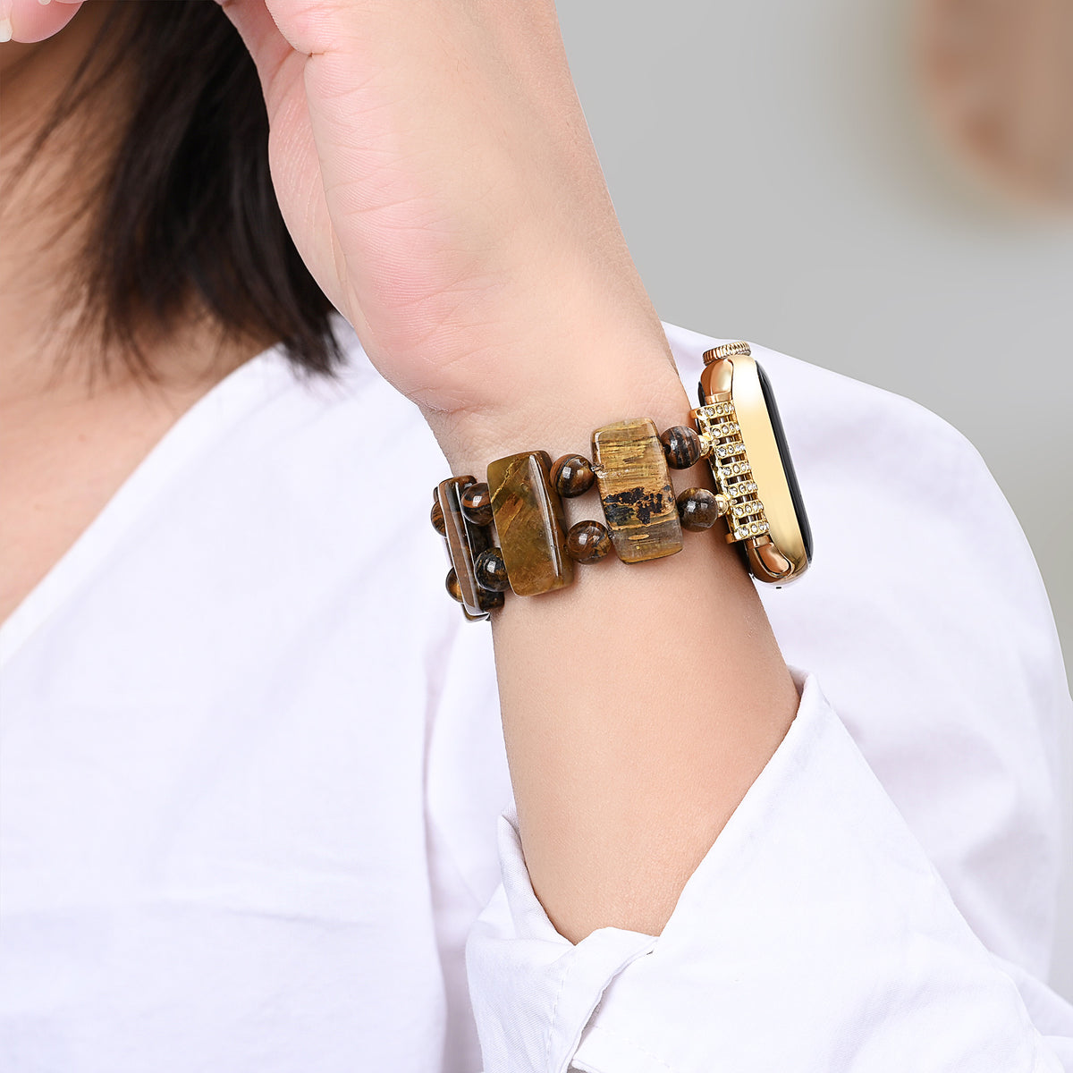 Correa Golden Tiger Strength Apple Watch