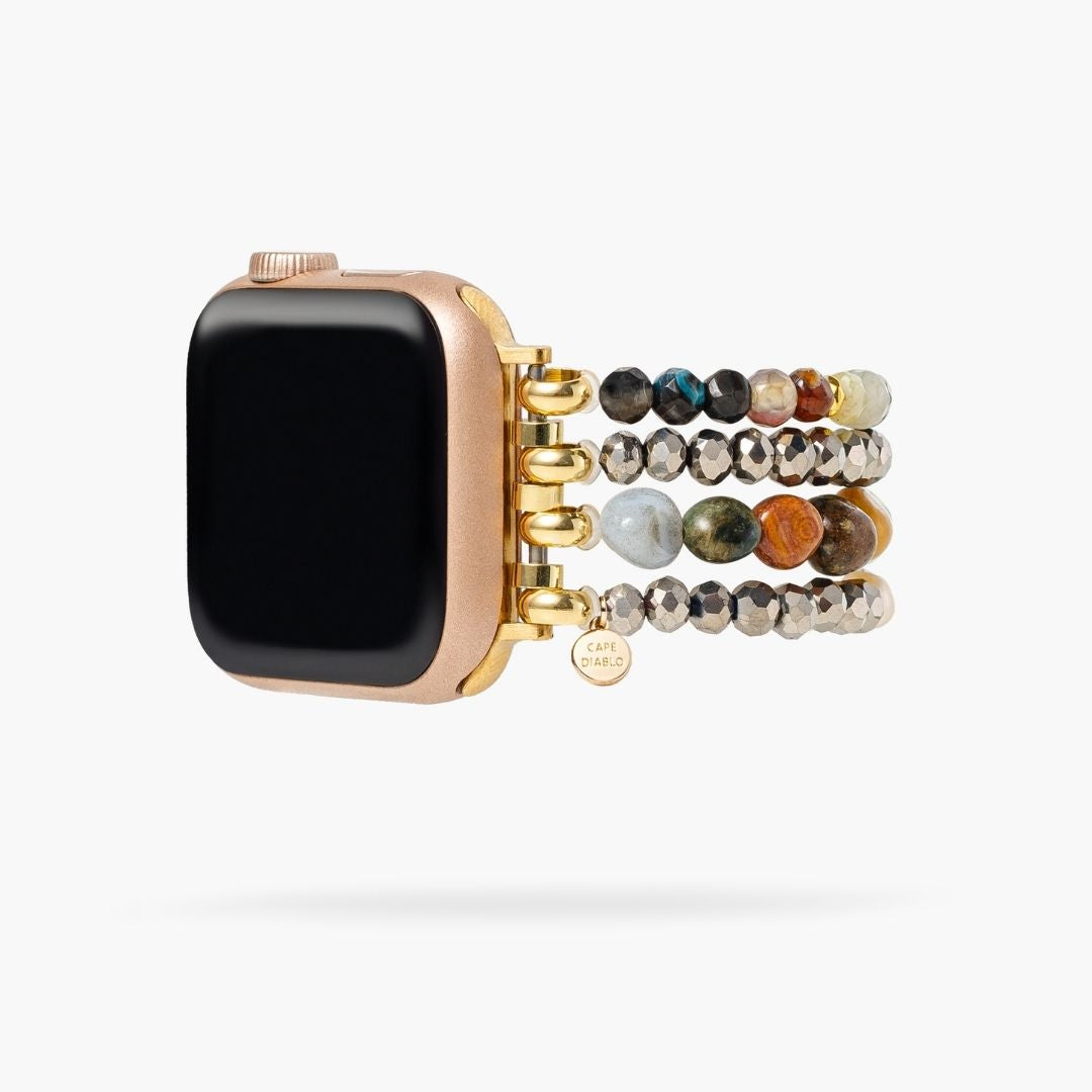 Correa Agate Pearl Cascade Apple Watch