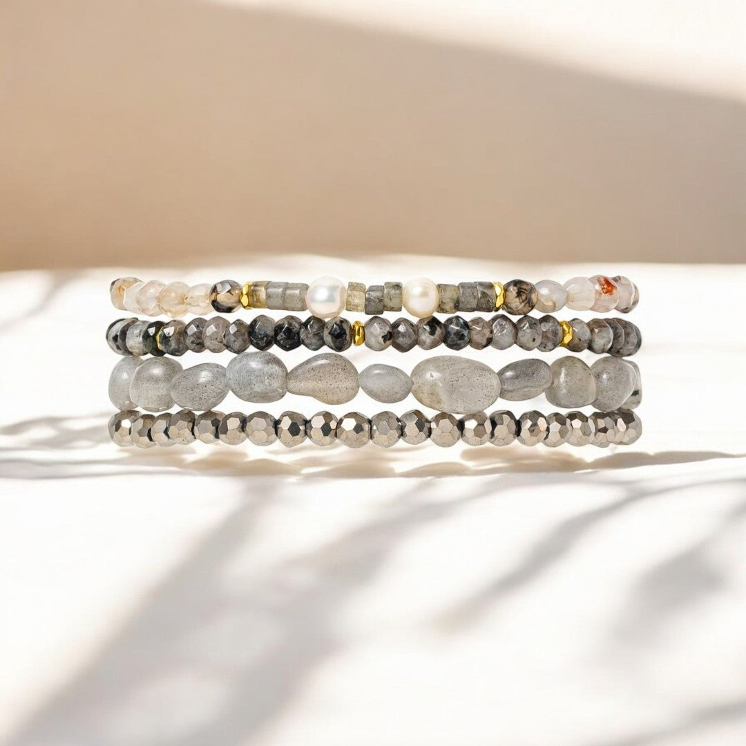 Correa de Fusión de Ágata Labradorita para Apple Watch