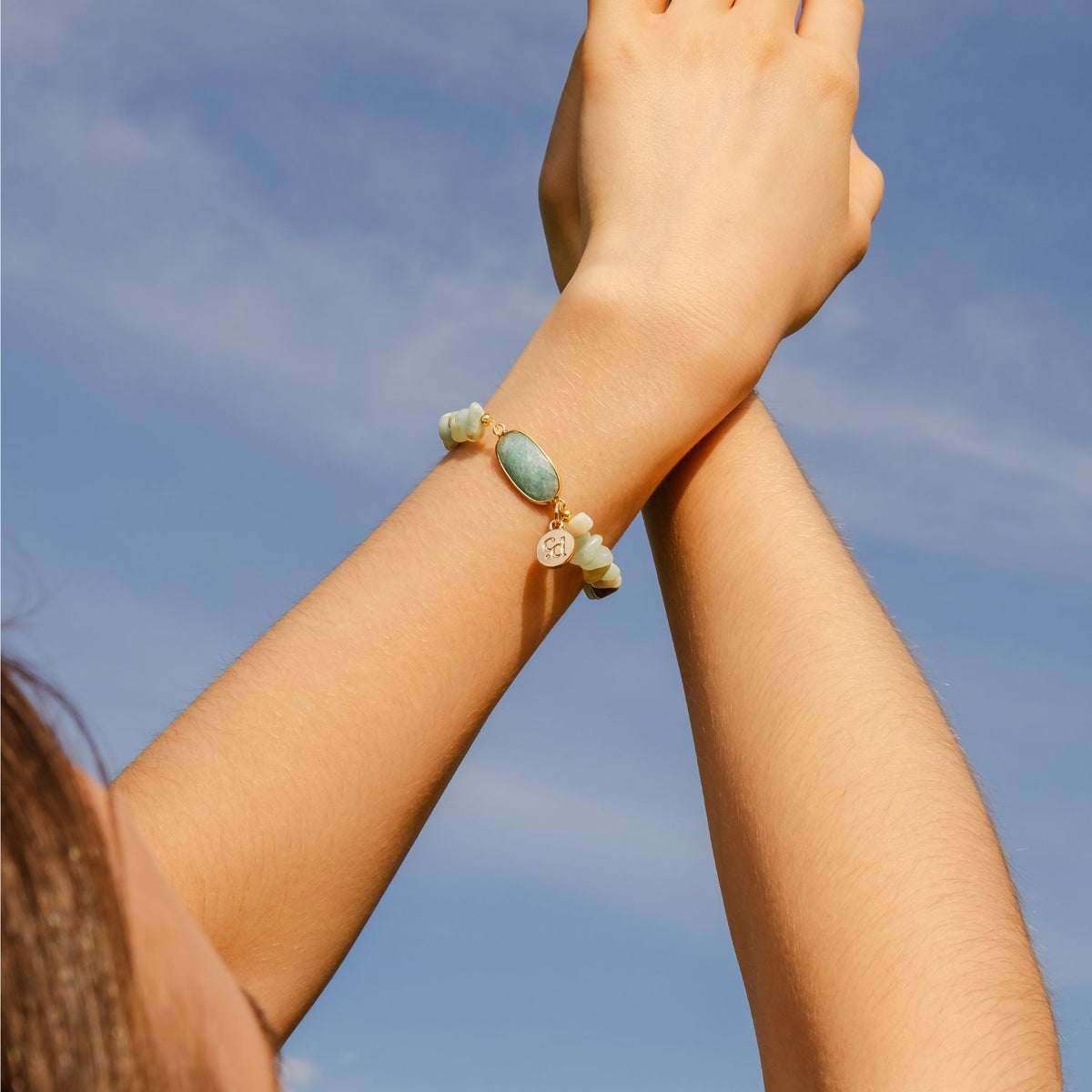 Pulsera de Amazonita Seabreeze