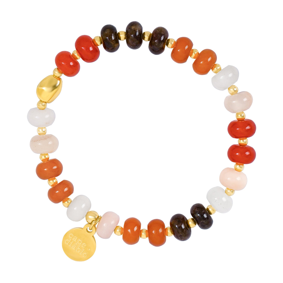 Pulsera Brillo Jade Otoñal