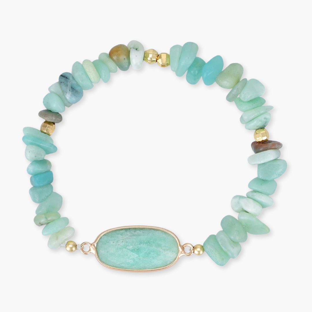Pulsera de Amazonita Seabreeze
