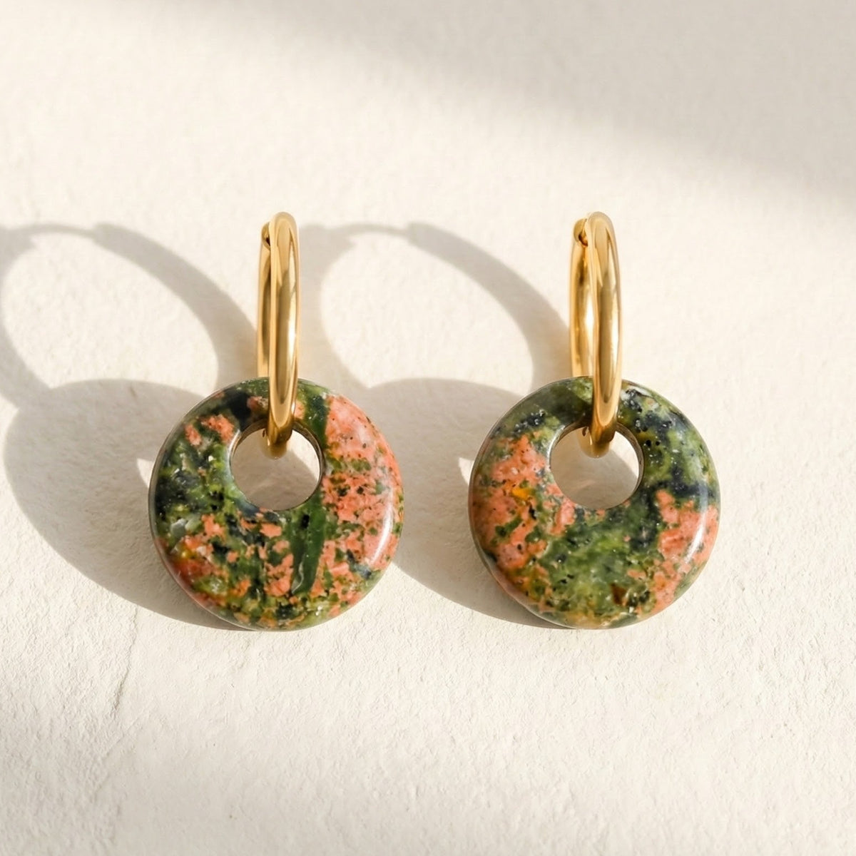 Pendientes Terra Jasper