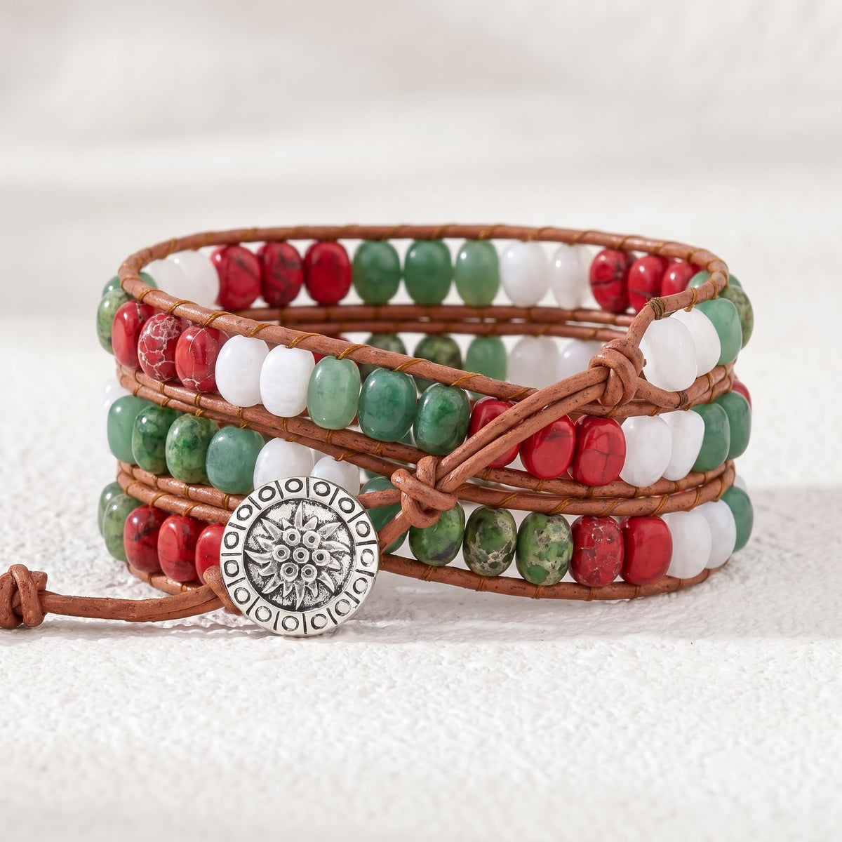 Pulsera de cuentas Viva México