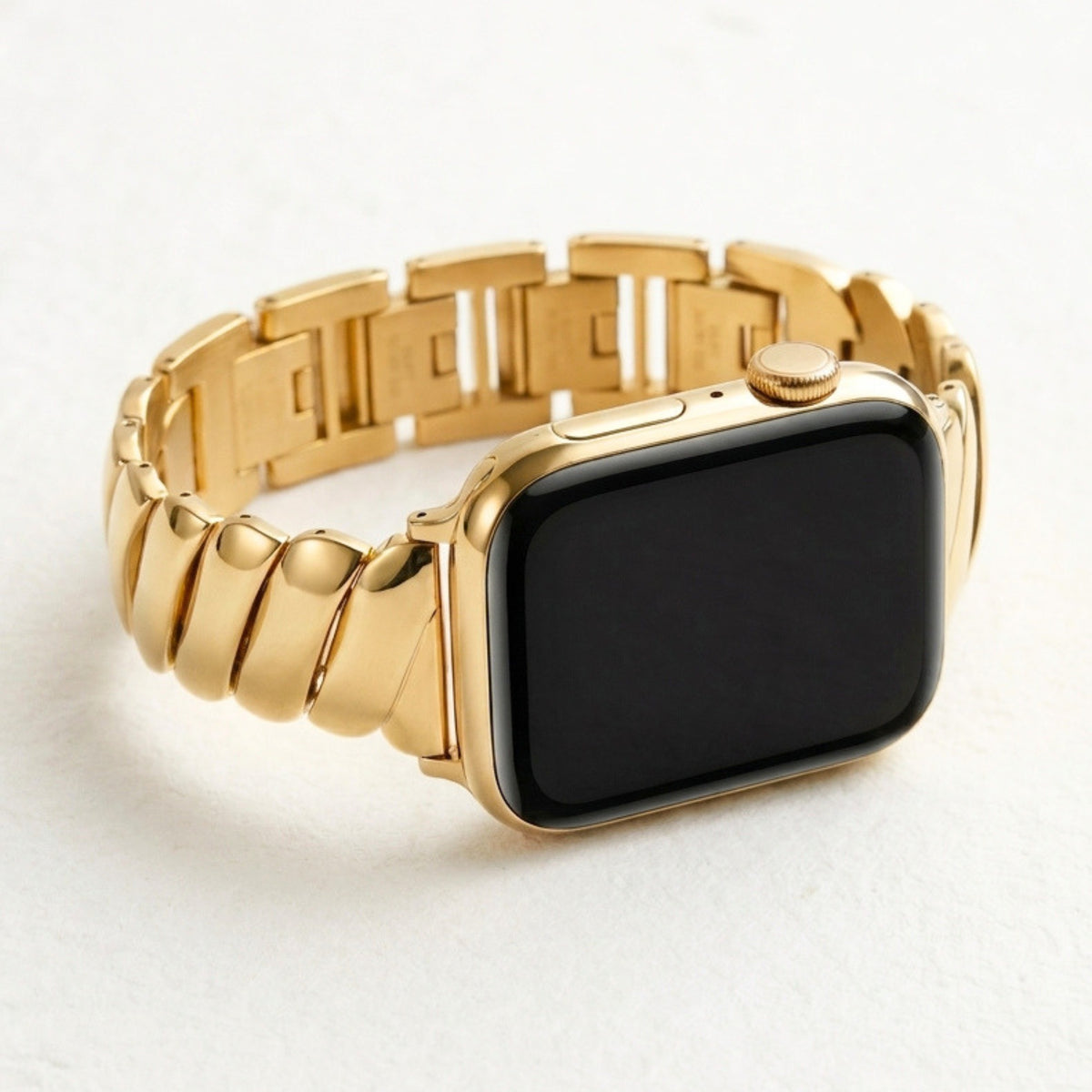 Correa de lujo Golden Glamour para Apple Watch