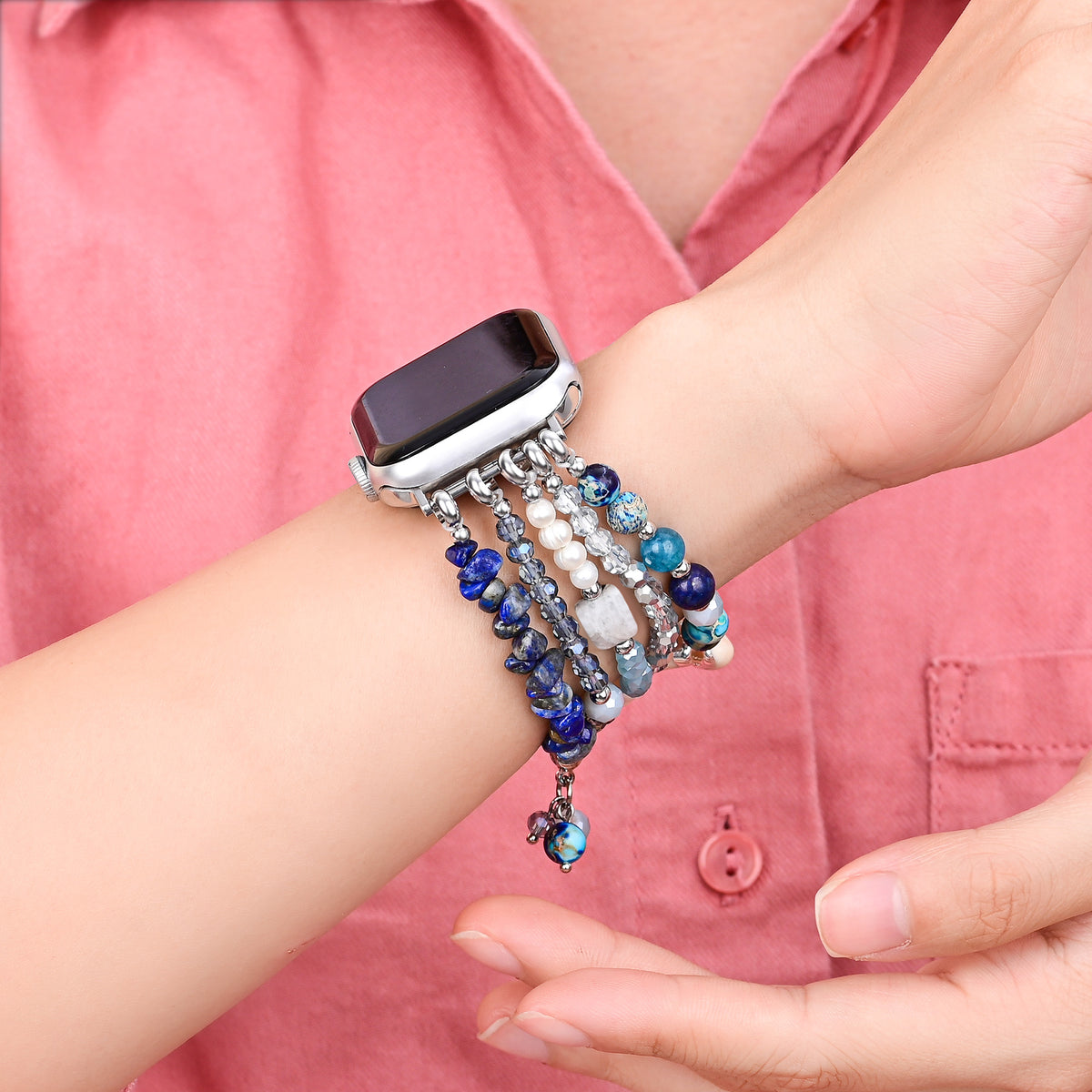 Correa elástica Intense Jasper Glimmer para Apple Watch