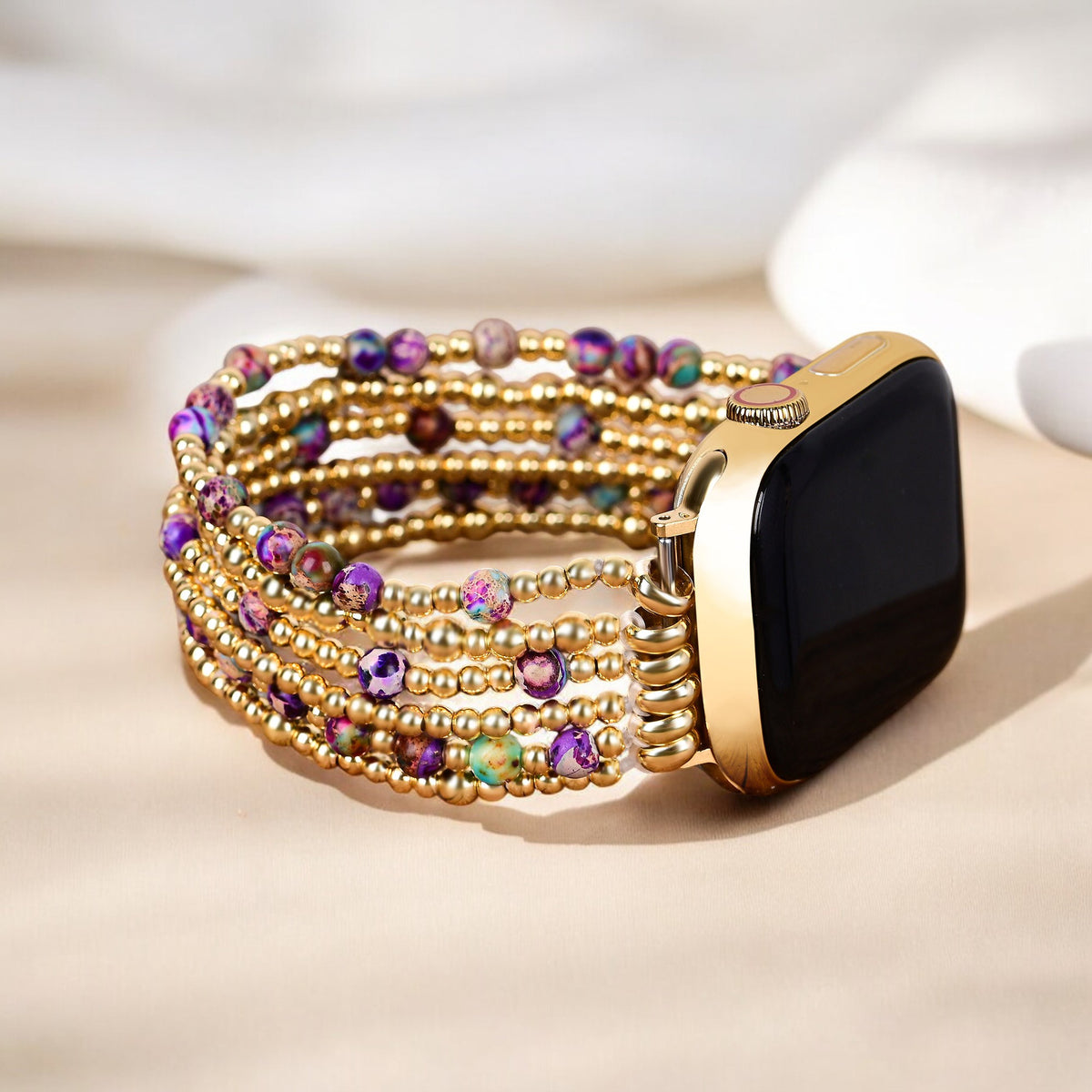 Correa elástica Intense Jasper Glimmer para Apple Watch