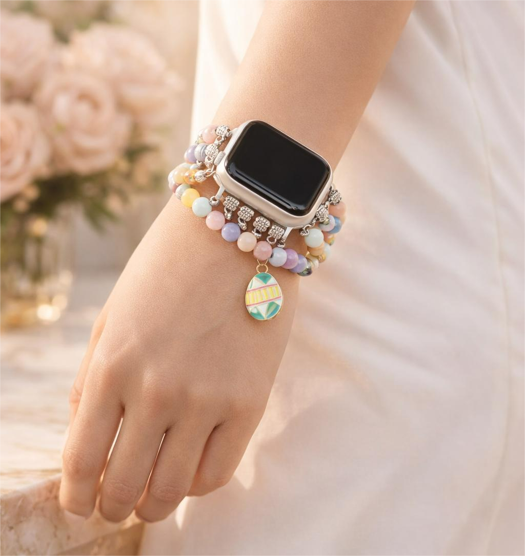 Correa elástica Easter Bloom Harmony para Apple Watch