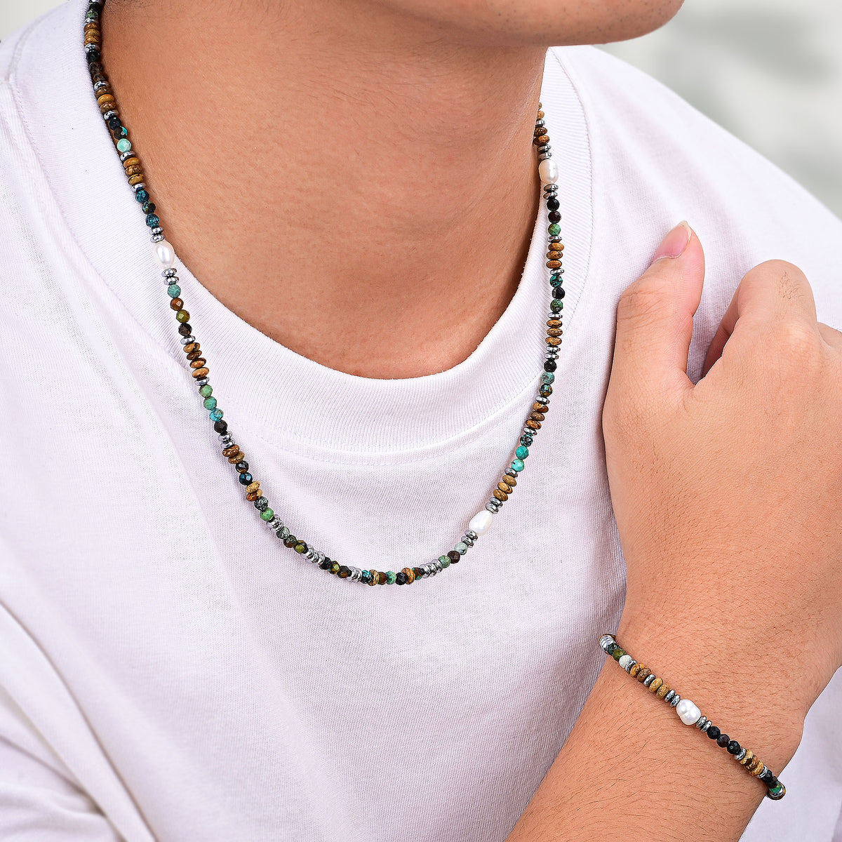 Collar Horizonte del Desierto para Hombre