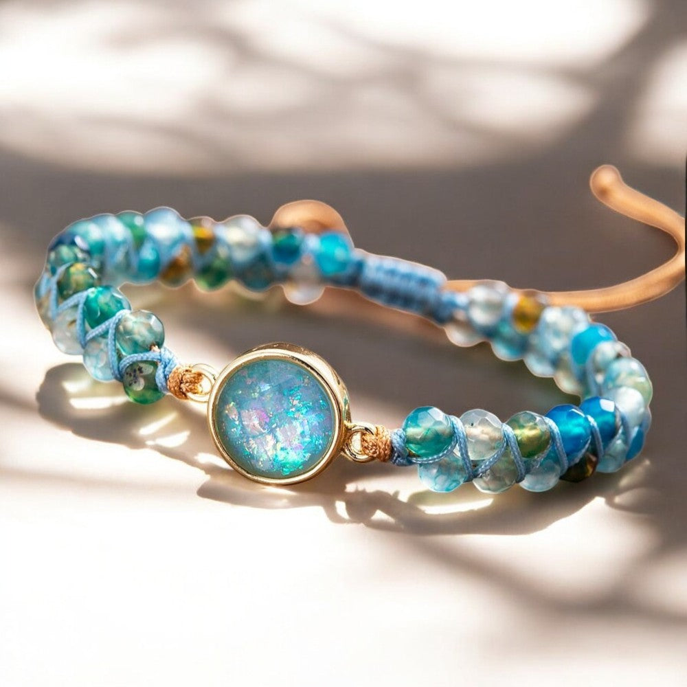 Pulsera de Protección Aqua Pura Opal