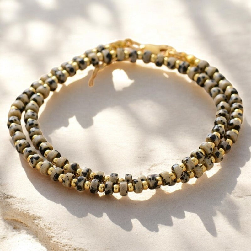 Collar Choker de Jaspe Arcaico