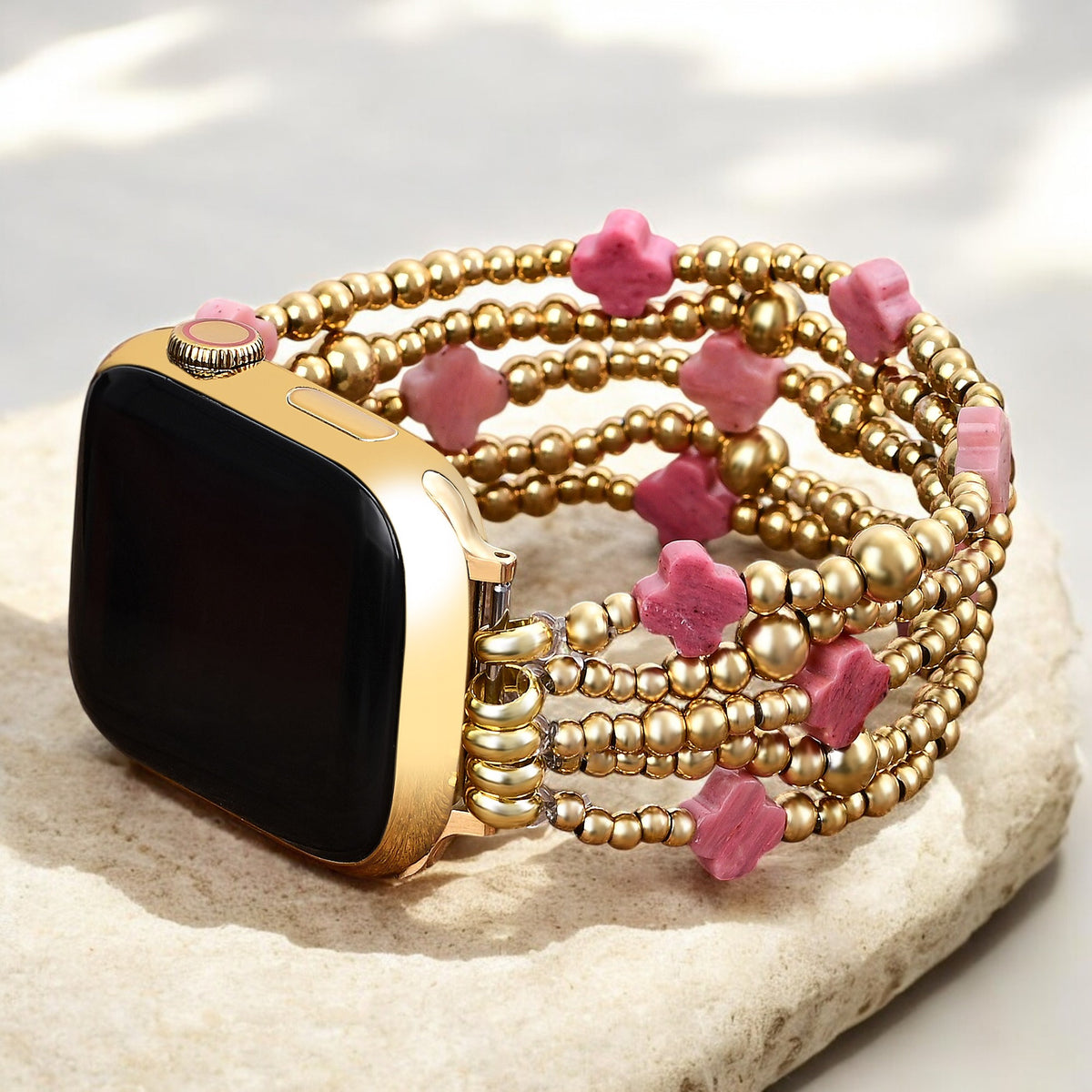 Correa Ruby Aura Cross Stretch Apple Watch