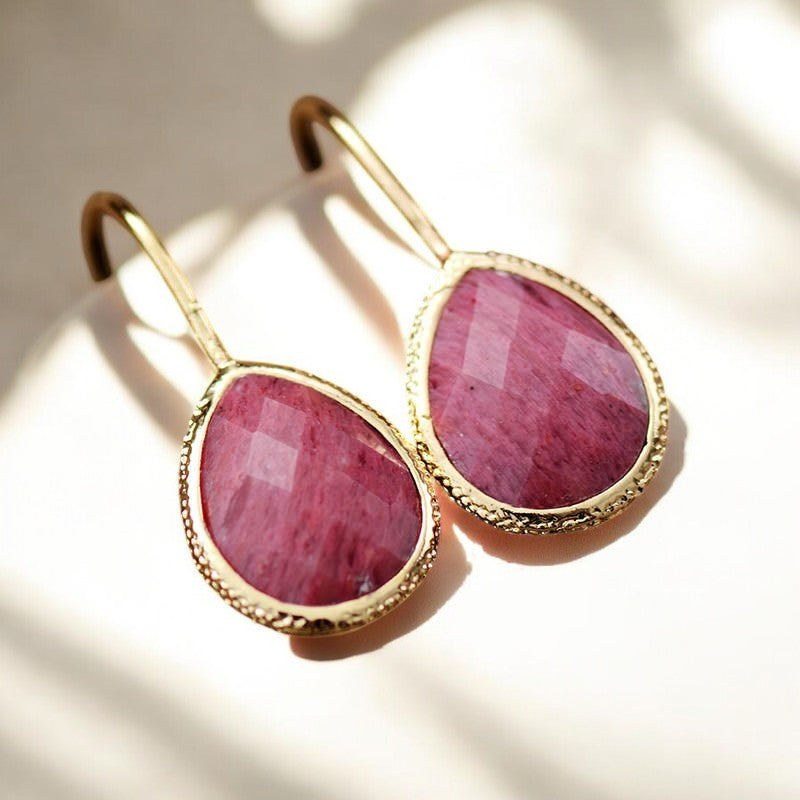 Pendientes colgantes de energía sanadora de la Tierra