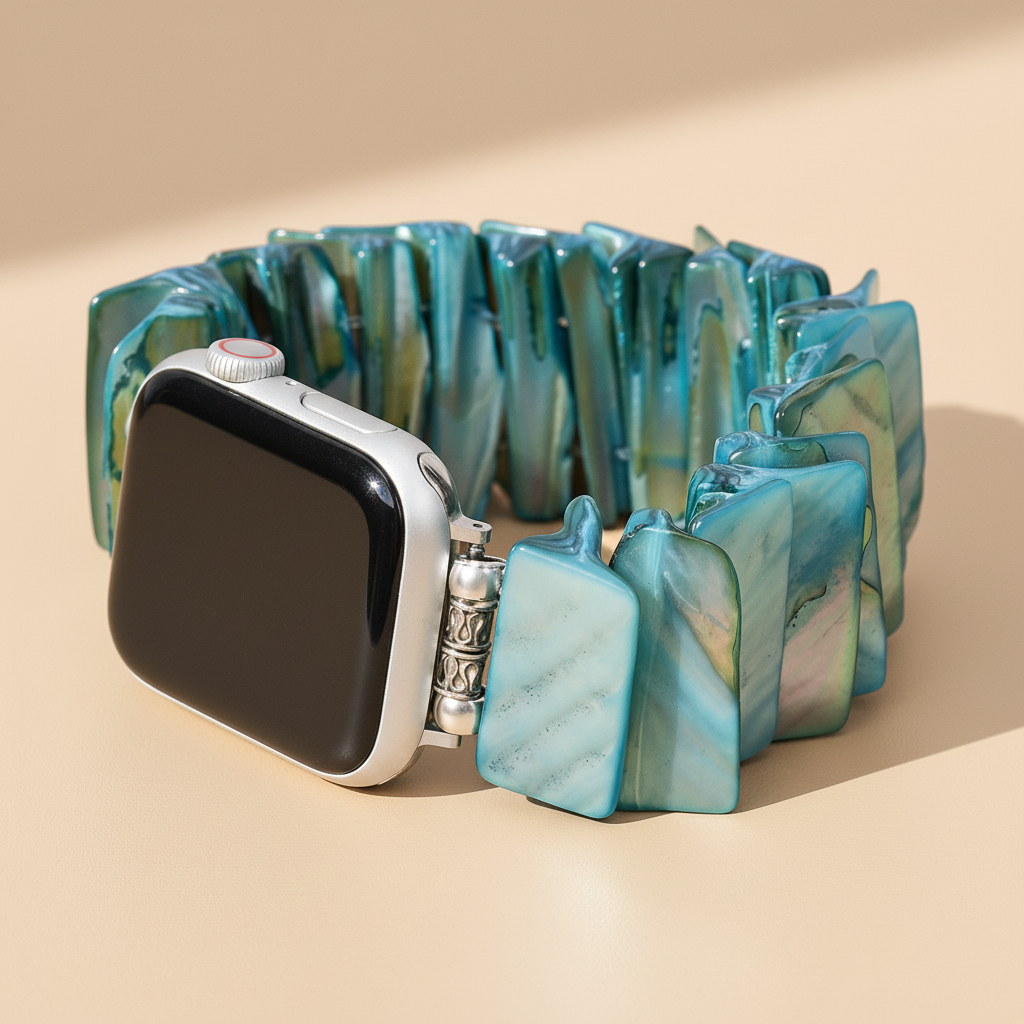 Correa para Apple Watch con brillo encantado de Halloween