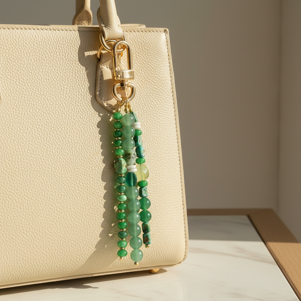 Charm para bolsa de armonía de aventurina verde