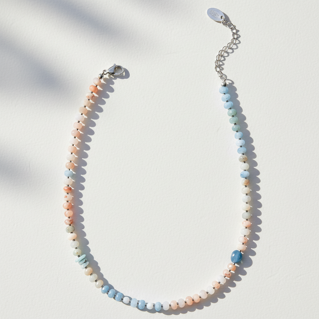 Collar Atardecer Coral