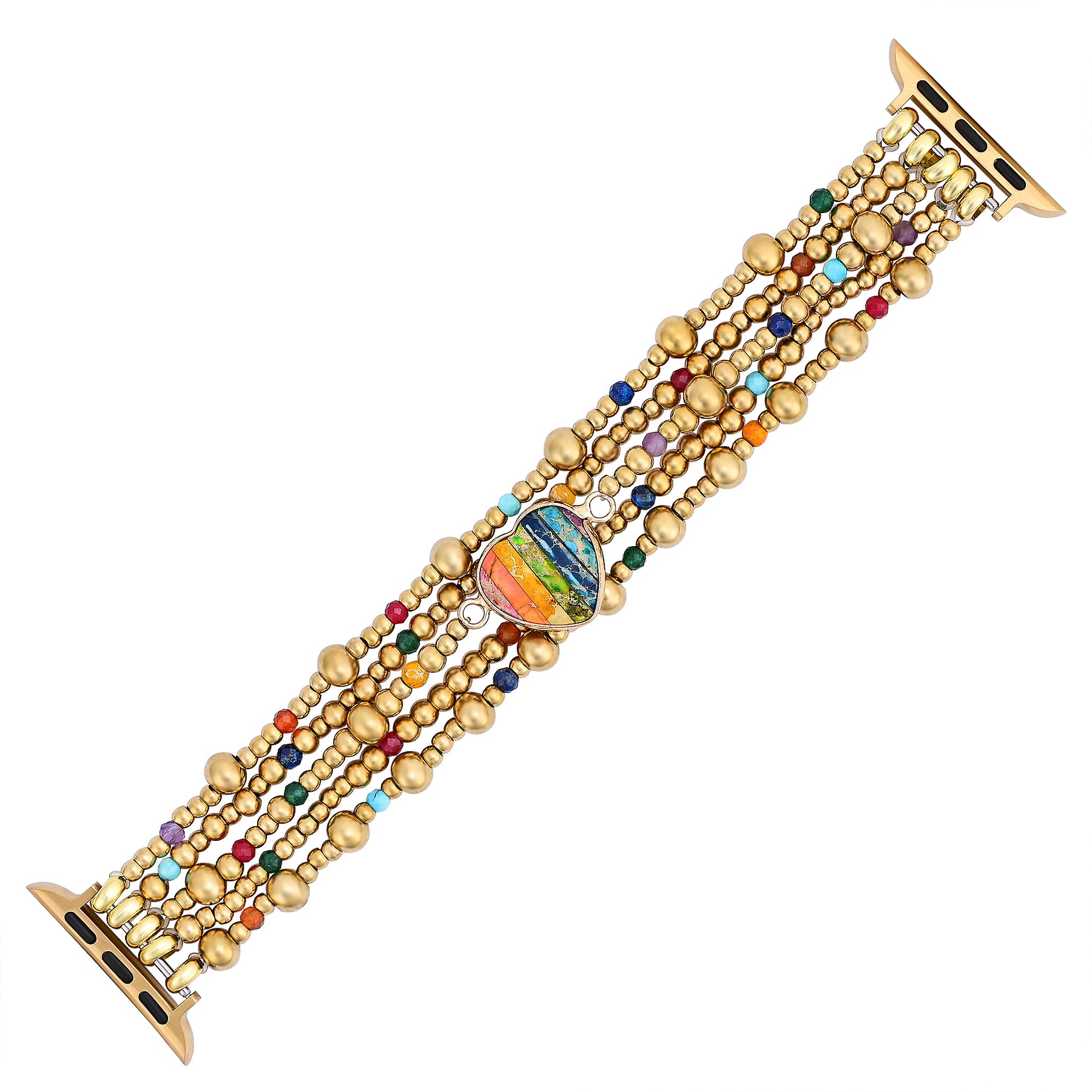 Correa Golden Essence Heart Stretch Apple Watch