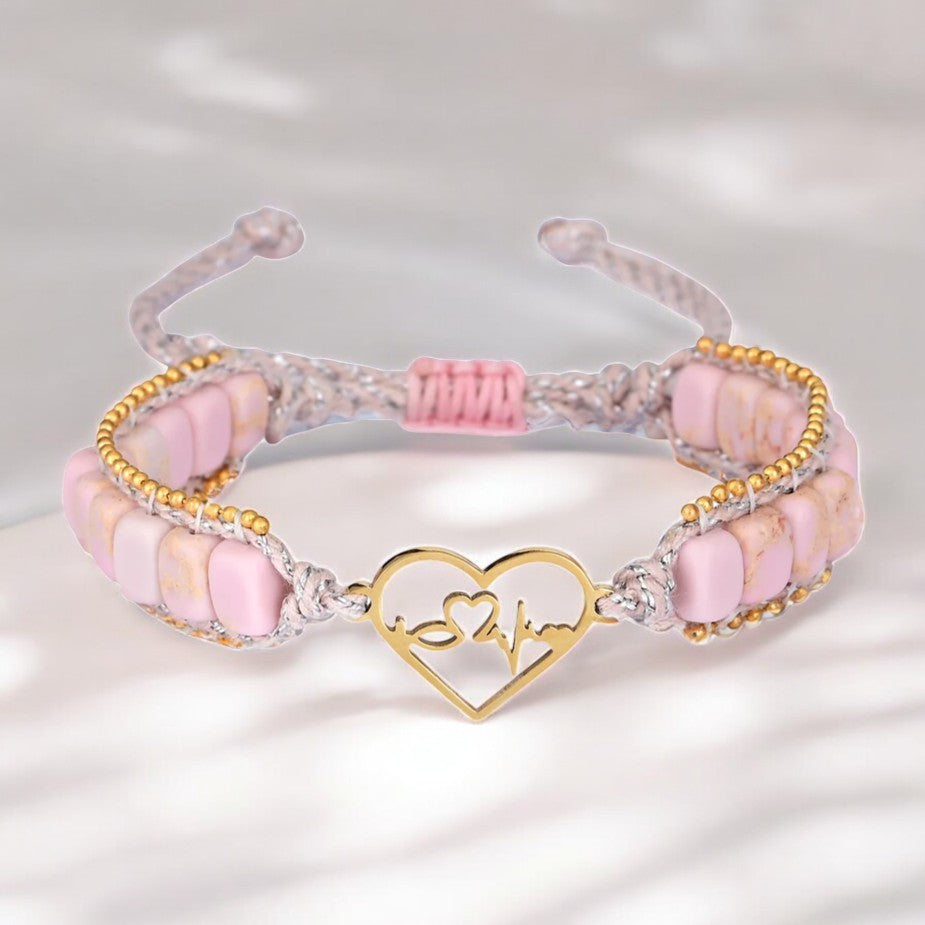 Pulsera de Amor Latido del Corazón de San Valentín