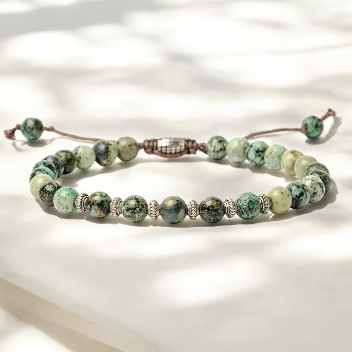 Pulsera Ragnar de Turquesa Africana para Hombre