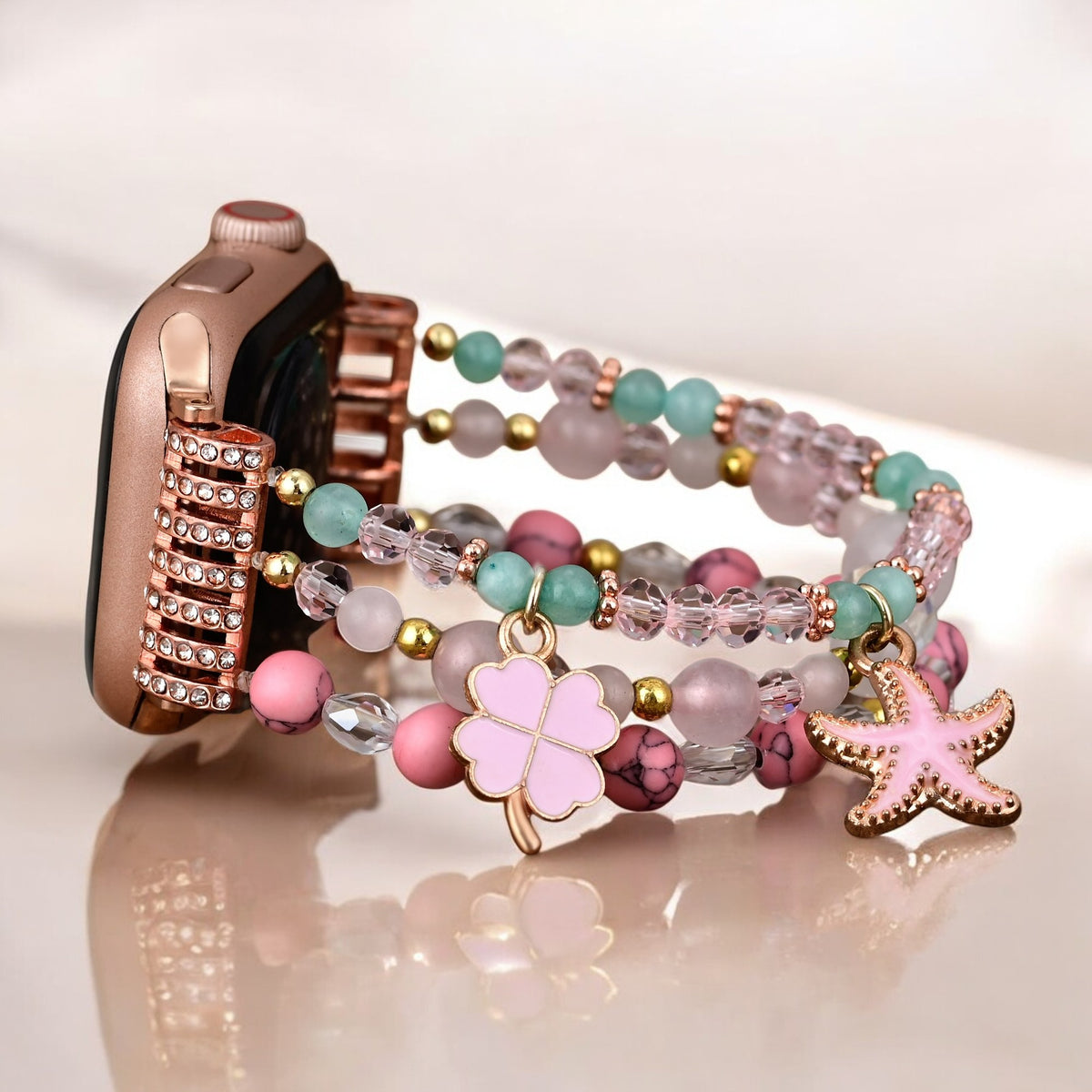 Correa Pink Sands Stretch para Apple Watch