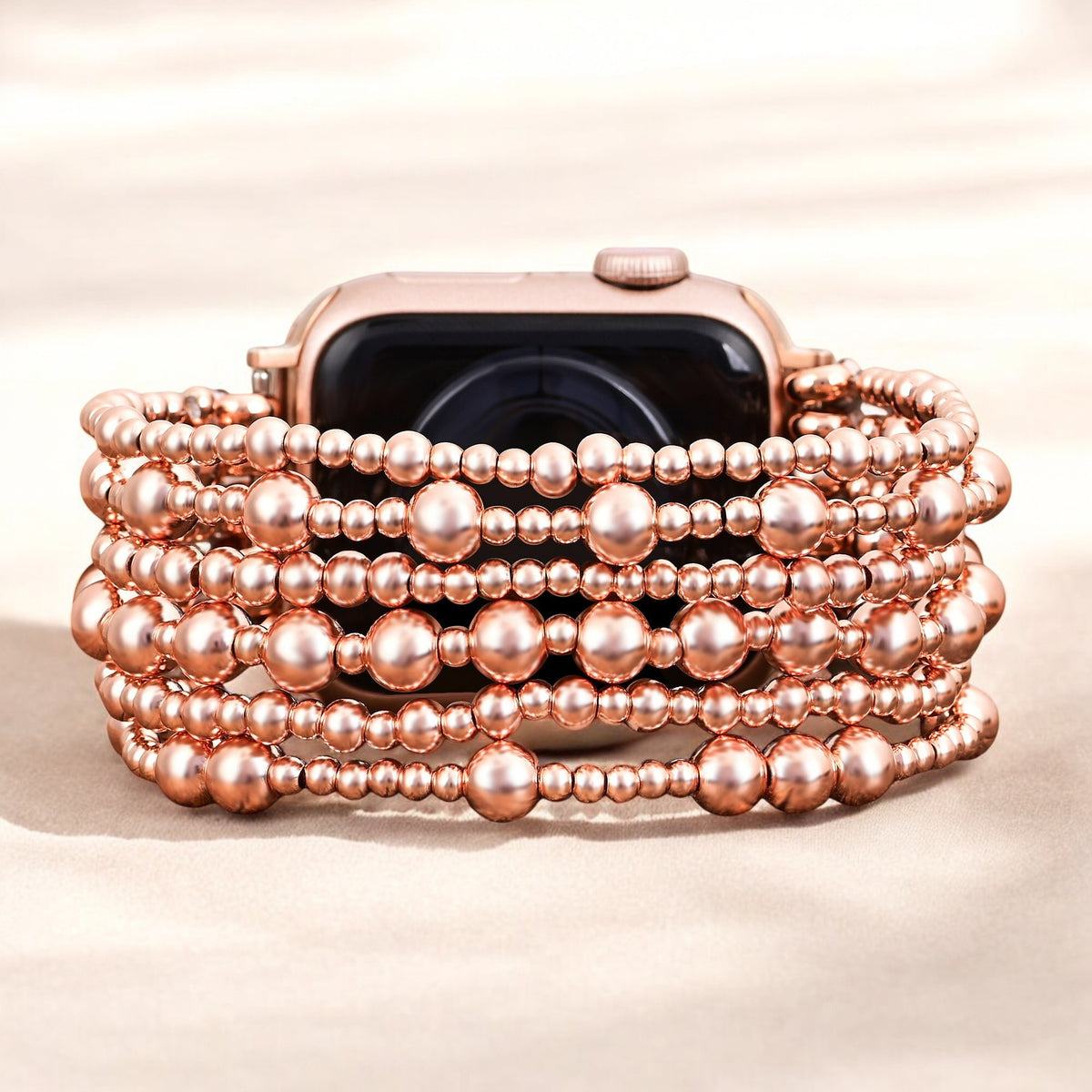 Correa Rose Gold Serenity Apple Watch