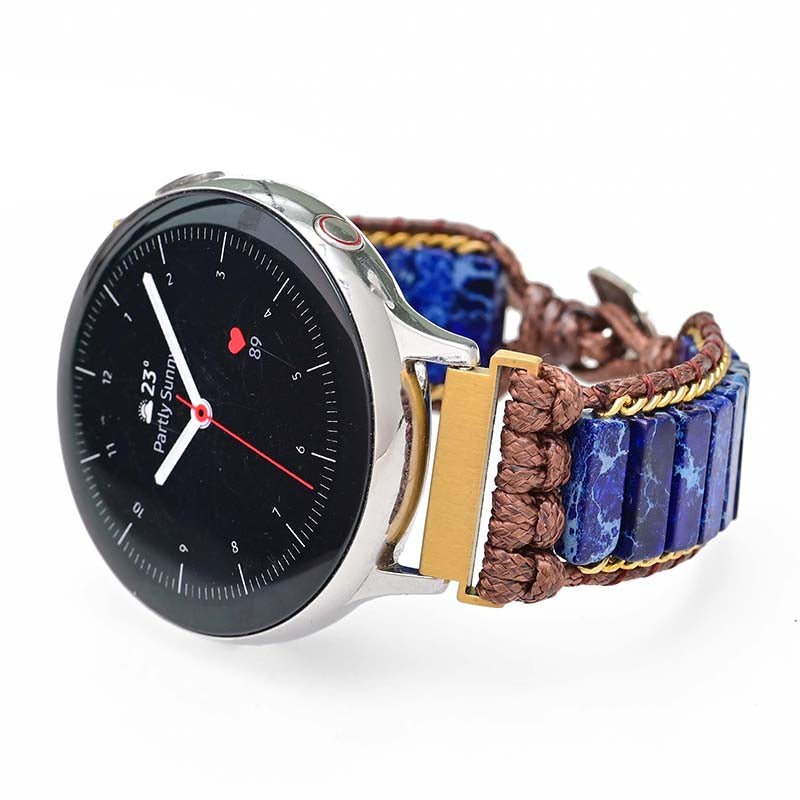 Azure Lapis Lazuli Samsung Galaxy Watch Strap - Cape Diablo