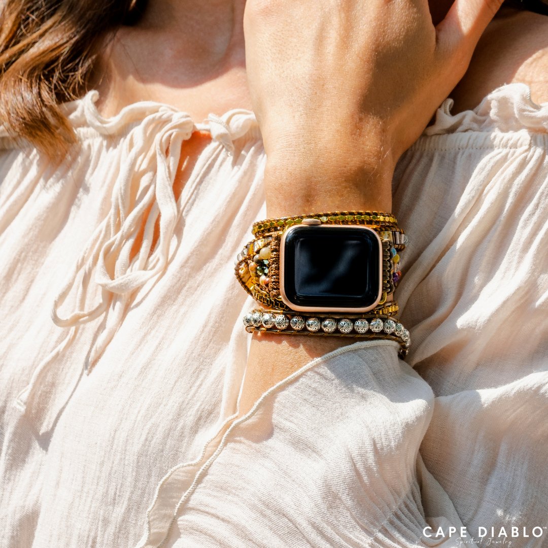 Earth Healing Energy Apple Watch Strap - Cape Diablo