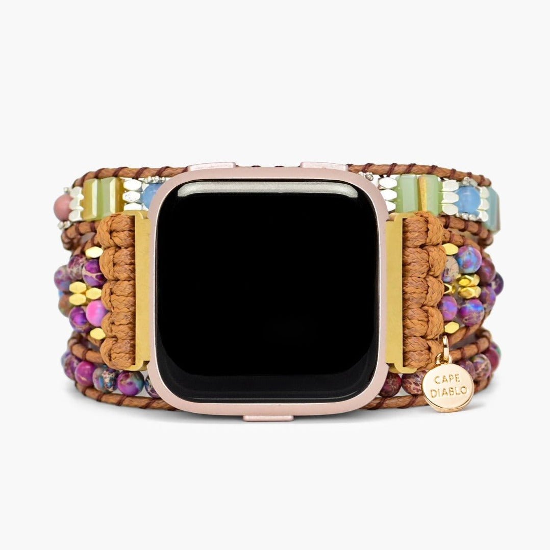 Imperial Heart Fitbit Versa 2 Watch Strap - Cape Diablo