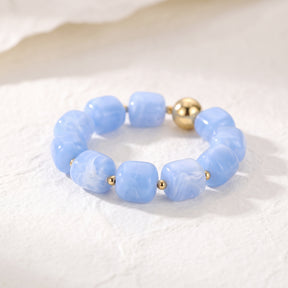 Pulsera gruesa azul cielo de Azure