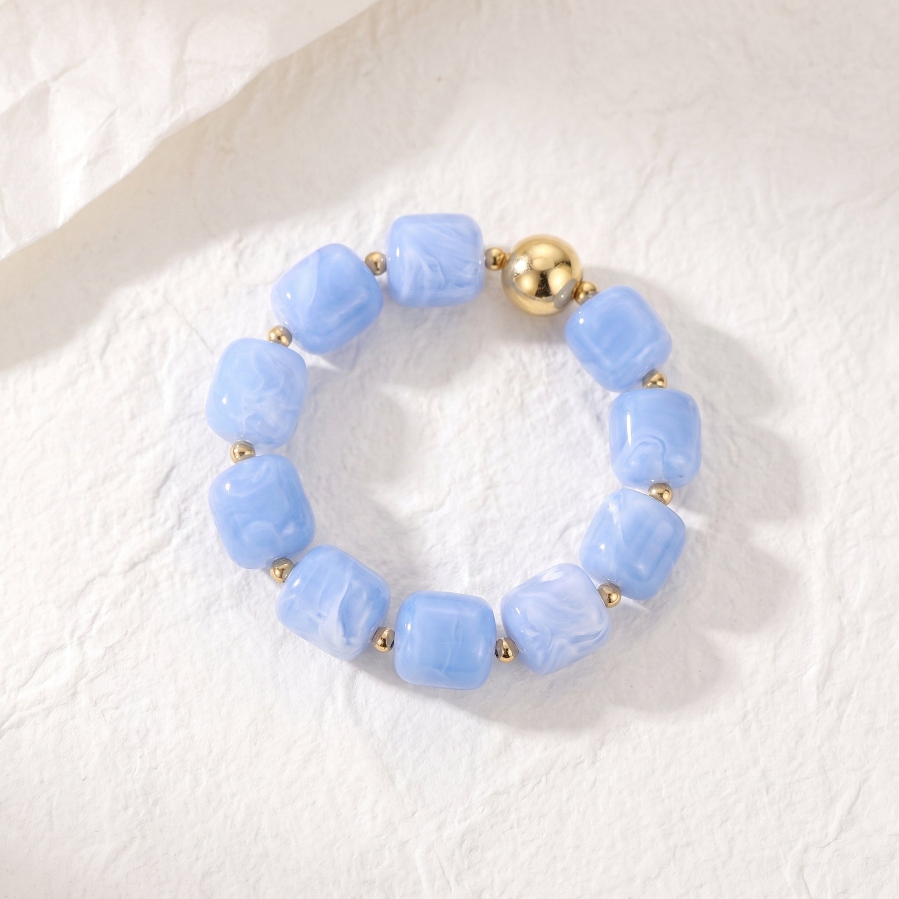 Pulsera gruesa azul cielo de Azure