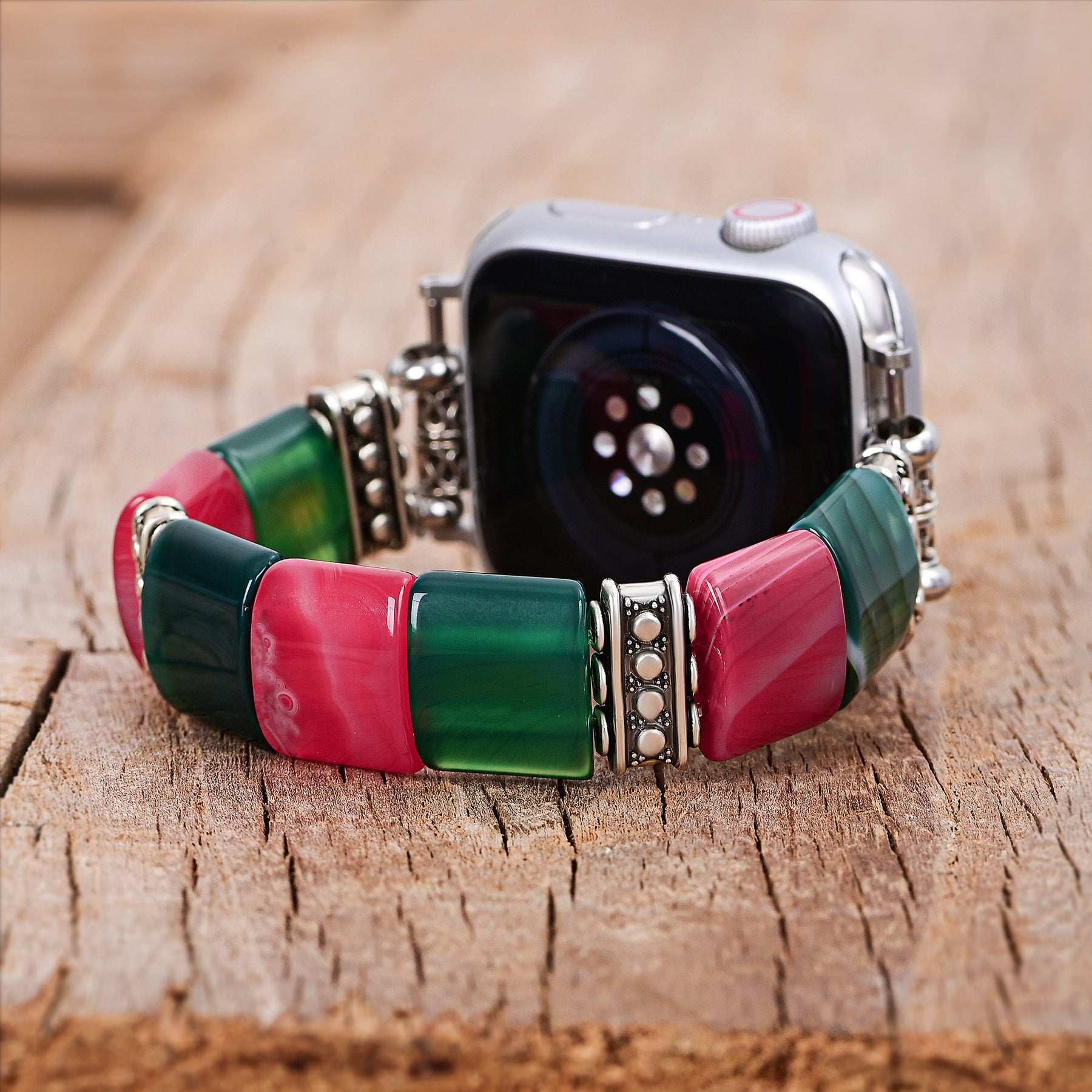 Correa elástica Christmas Treasure para Apple Watch