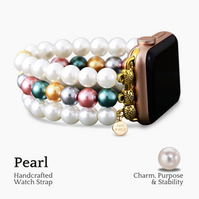 Correa Apple Watch elástica Pearl Garden