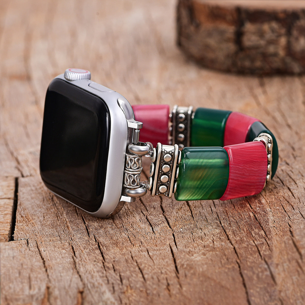 Correa elástica Christmas Treasure para Apple Watch