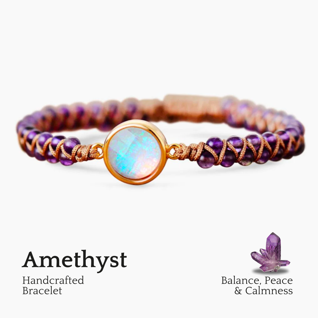 Pulsera de sanación Amatista Intensa