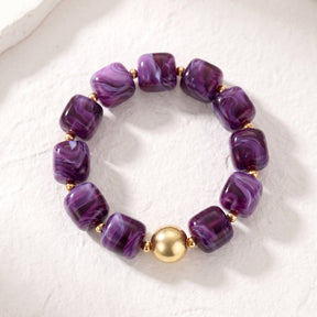 Pulsera gruesa Amethyst Dream