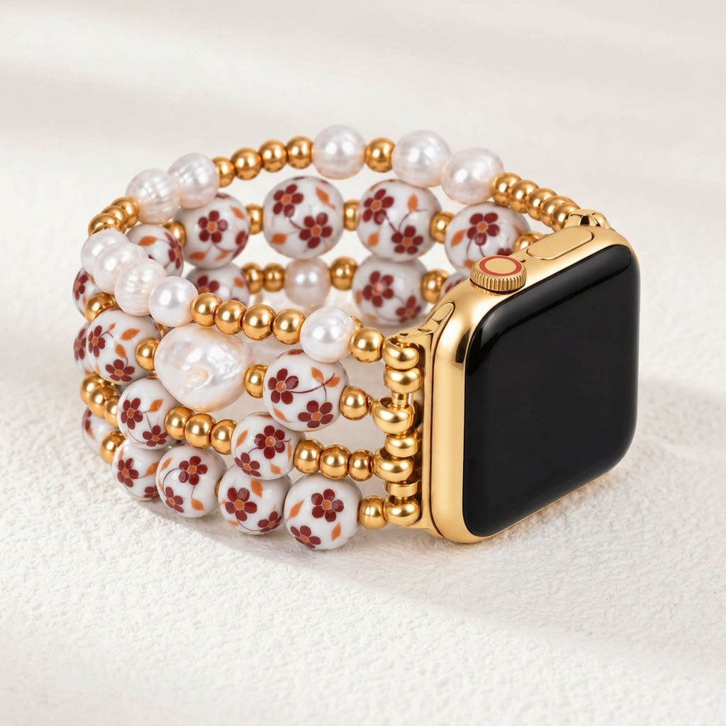 Correa para Apple Watch Autumn Blossom de Porcelain Garden