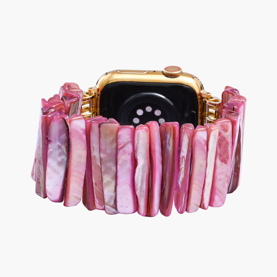 Correa elástica Imperial Orchid Shell para Apple Watch